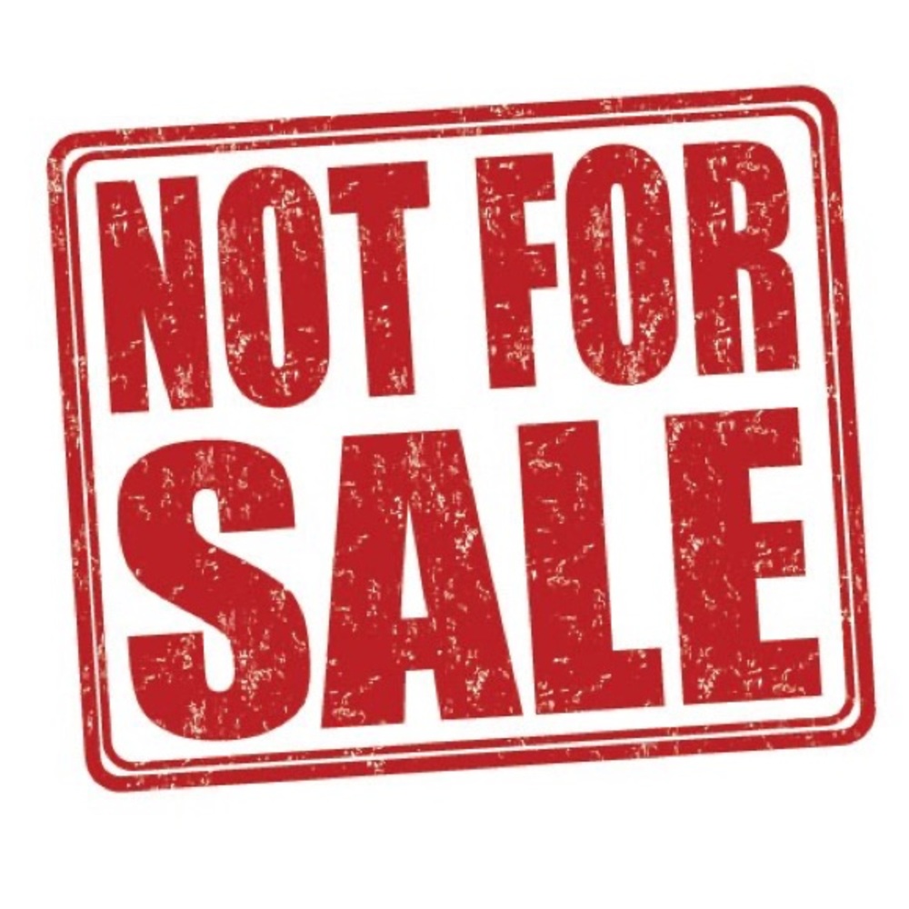 Items beyond this graphic are NOT FOR SALE!